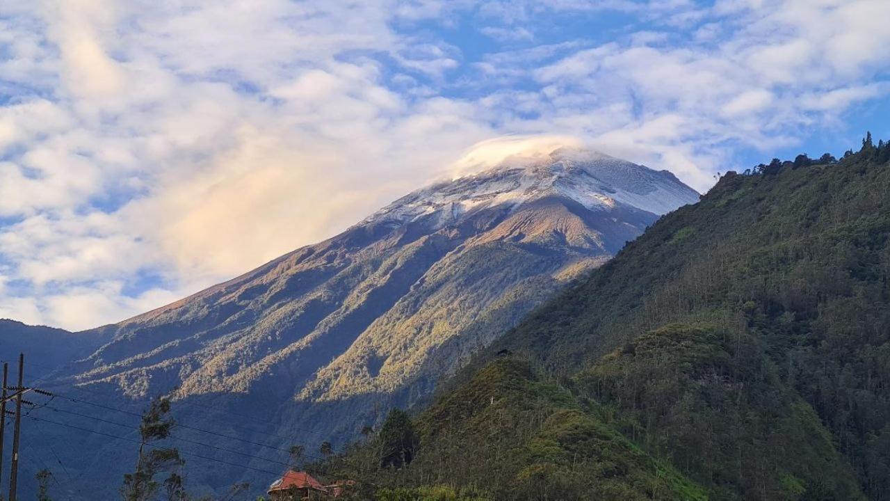 Elegante Apartamento Con Vistas Al Volcan Tungurahua Banos  Ngoại thất bức ảnh